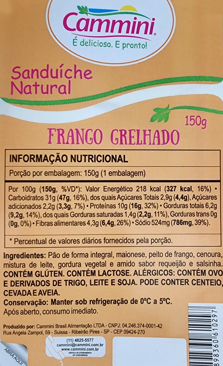 Lanche Natural Cammini